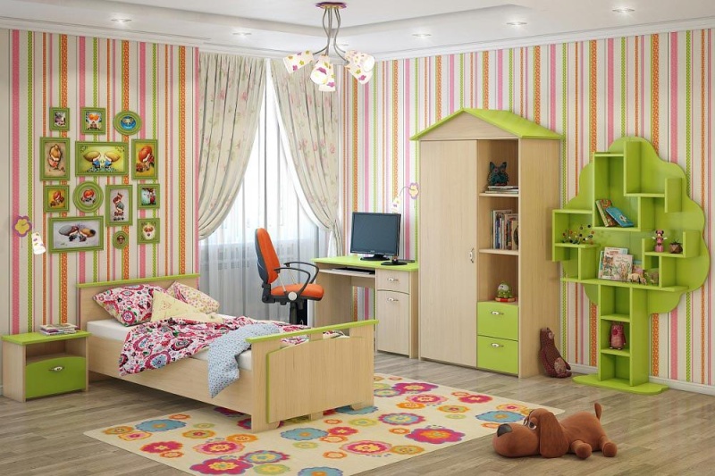 Покупка мебели для детской комнаты в интернет-магазине